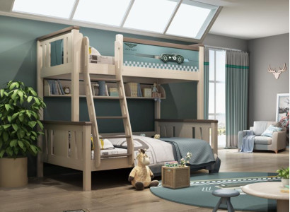 Bunk Bed Childrens bed Bunk bed Beds Play bed Loft bed Bunk bed Double new